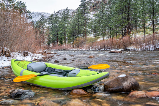 Adventure 300 Inflatable Kayak – Single/Double Person Lightweight Touring Kayak